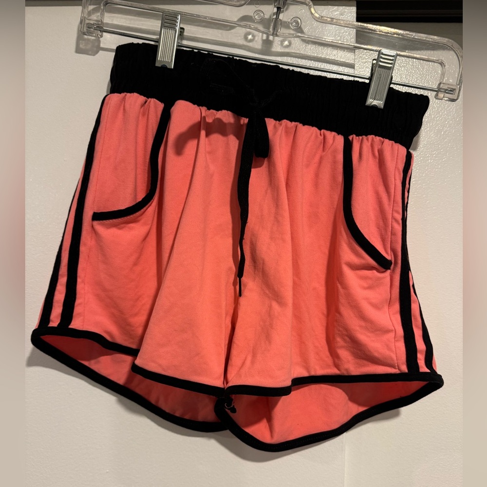 Always Vibrant Coral Athletic Shorts for Women size small‎ - Picture 2 of 9